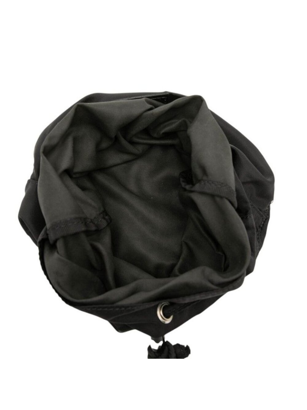 Prada Drawstring Pouch Case Black Nylon - Picture 5 of 6